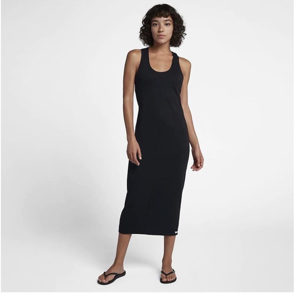 Hurley Small Black Dri-fit Maxi Dress